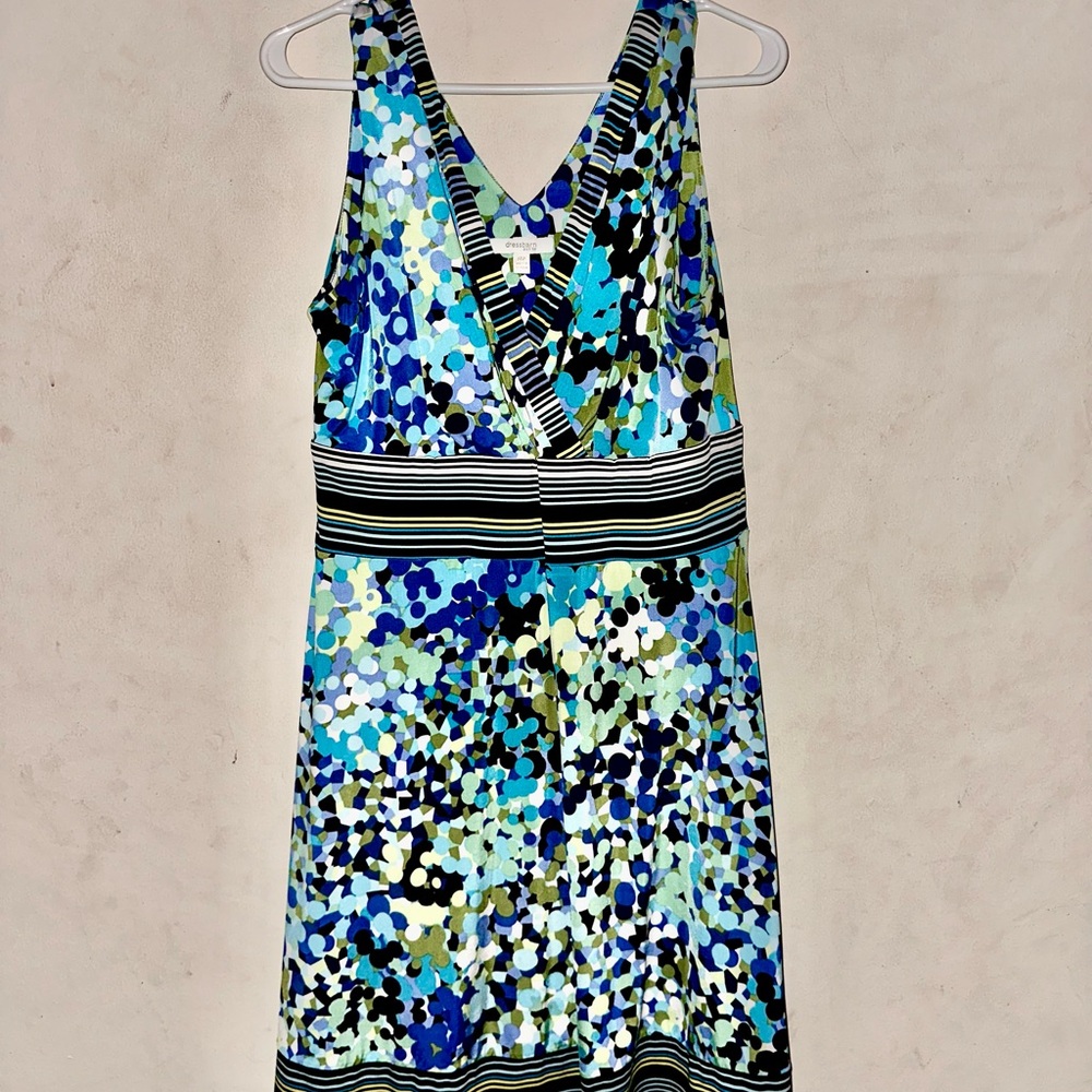Dress Barn Multicolor Sleeveless Dress